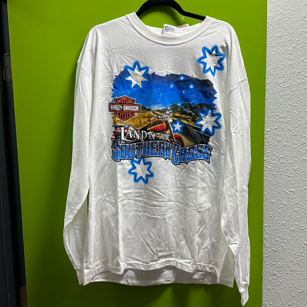 Harley Davidson long sleeve tshirt from Brisbane Australia